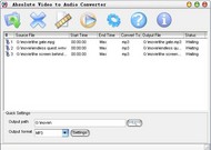 Absolute Video to Audio Converter screenshot